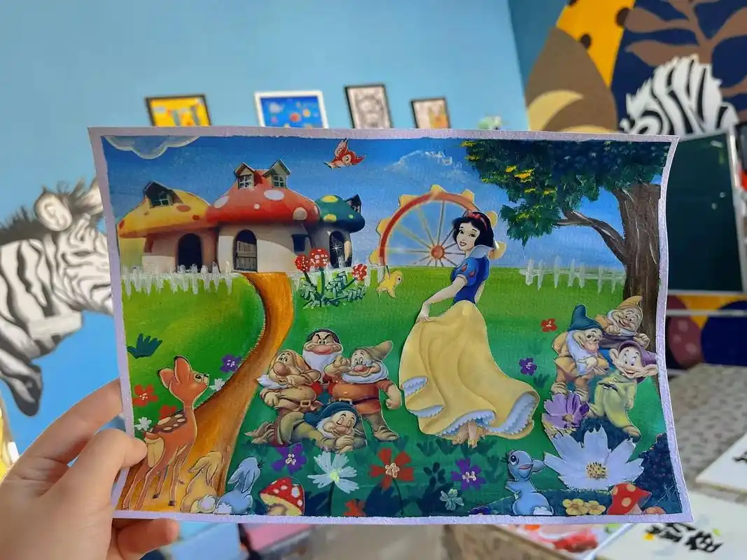 童话剪贴画-白雪公主94.