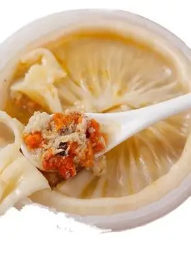 礼盒装靖江蟹黄汤包加料6只900g蟹黄灌汤大包子速冻早餐面食速食