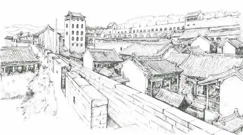 手绘出游地图!太原人不得不去的八站地