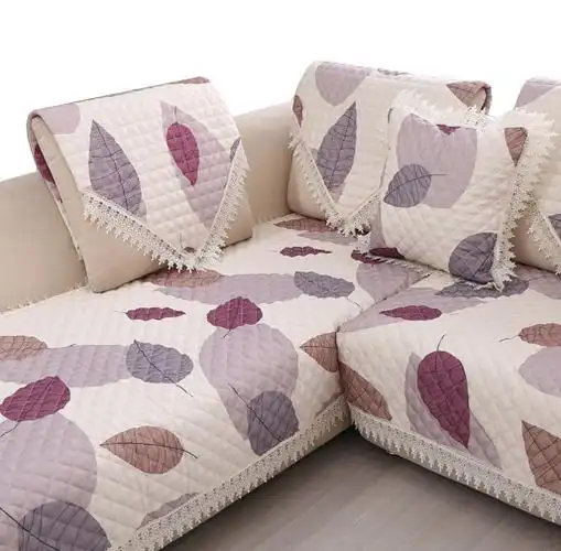 春夏高档布艺沙发垫亚麻防滑靠背巾四季欧式皮坐垫子贵妃定做包邮