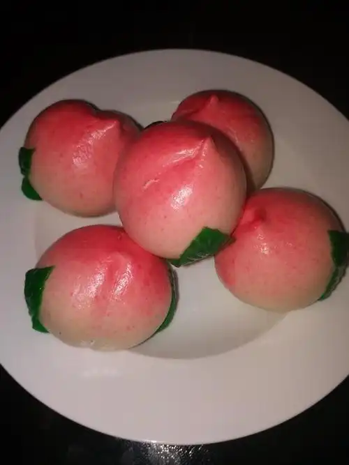 【双料子母寿桃图片】家瑞麻麻_下厨房