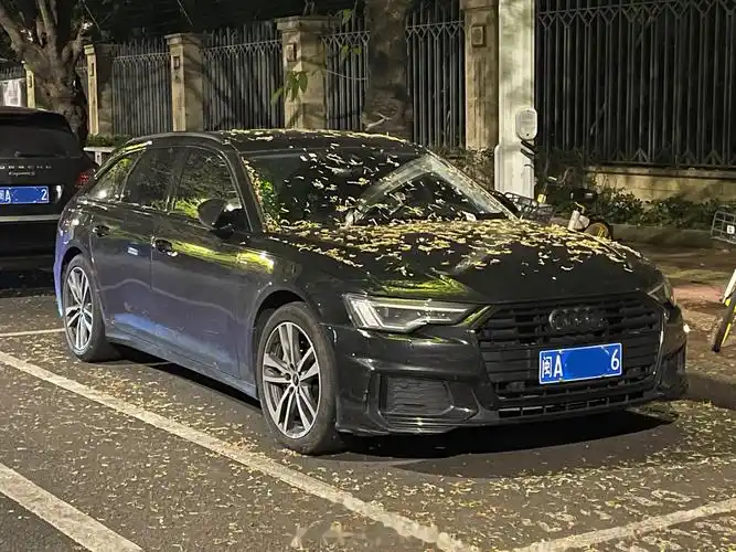 奥迪a6 avant(c8) 这一代a6前脸就真心一般,全黑格栅的比较运动,好看