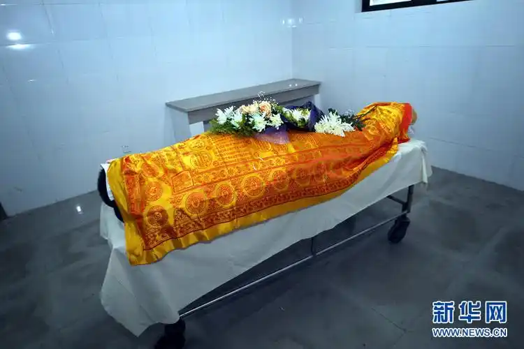 2012年06月04日,浙江省杭州市,吴斌烈士遗体.