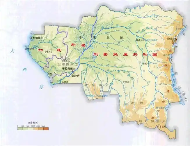 高清素材63张世界分国家地形图中国地理经典空白图高清宜收藏