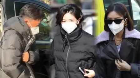 央视兔年春晚首次大联排丨秦岚万茜现身,王宝强热情和记者打招呼