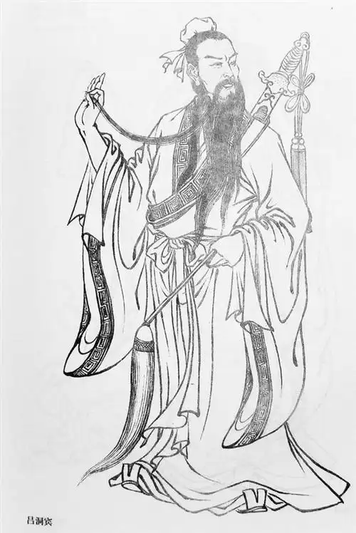 [转] 白描作品==八仙**四美==图谱