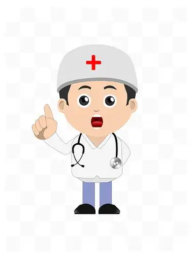 卡通人物医生素材