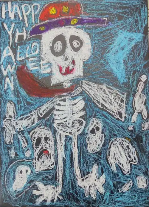 10.30—画语绘2—《万圣节之骷髅人》