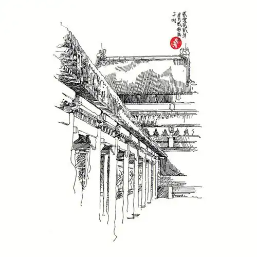 故宫手绘第21篇