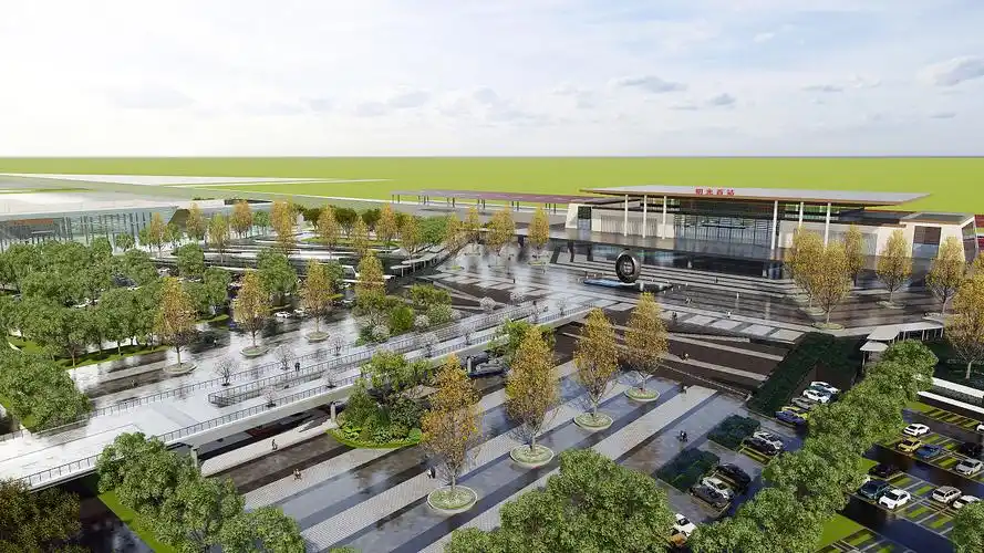 站前广场|空间|景观设计|二狗喜欢狗 - 原创作品 - 站酷 (zcool)