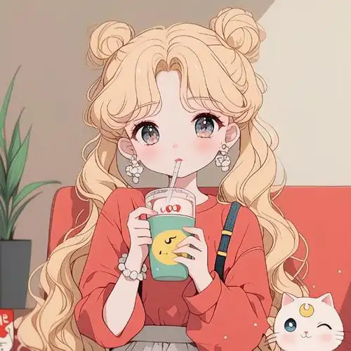 可爱美少女月野兔|动漫女生头像