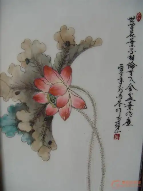 看懂这五点,玩转"珠山八友"刘雨岑的瓷板画(鉴别特征)_作品