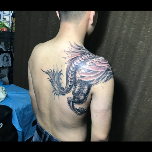 穷奇客人在网上找了一张图,我_纹身吧社区 - 纹身大咖