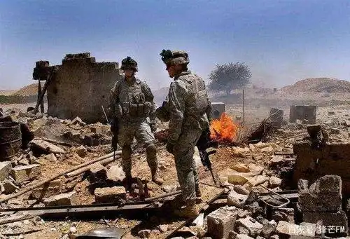 伊拉克战争中的美国大兵