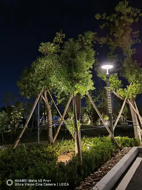 华为mate40pro 夜景拍照