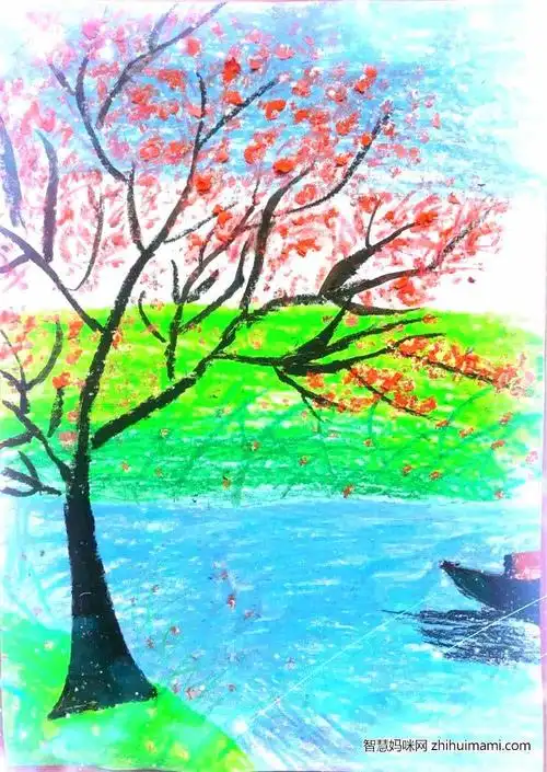 春天绘画,春天图片,画春天绘画