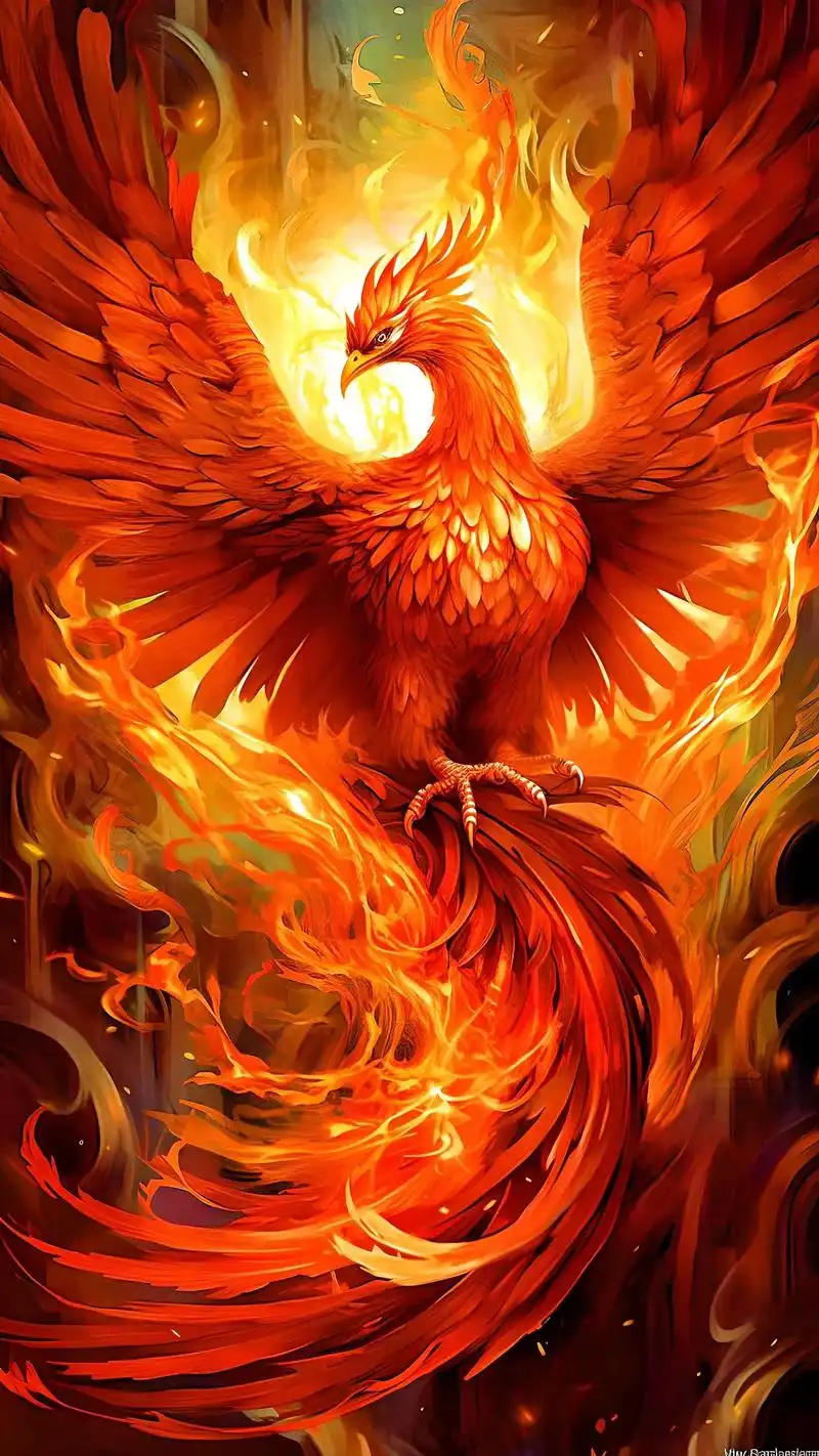 凤凰   凤凰是一种吉祥的鸟.一声凤鸣响.#上热门97 #凤 - 抖音