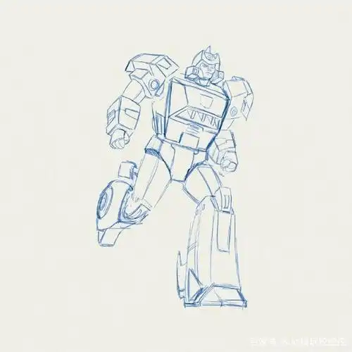 弹簧是变形金刚中的三变战士,其实单看人形是很难看出它可以三变.