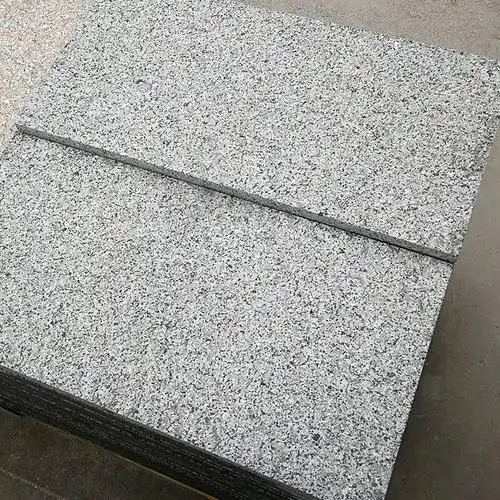 芝麻灰火烧板火烧面大理石地面砖芝麻灰大理石厂家