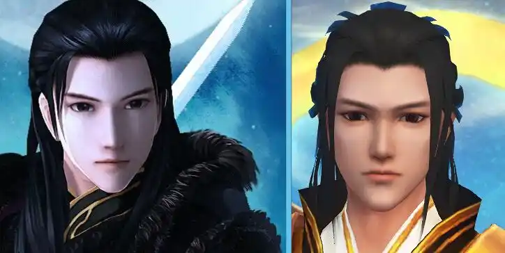 【捏脸大荒】炒鸡失败的大国师和炒鸡失败的夷则qaq