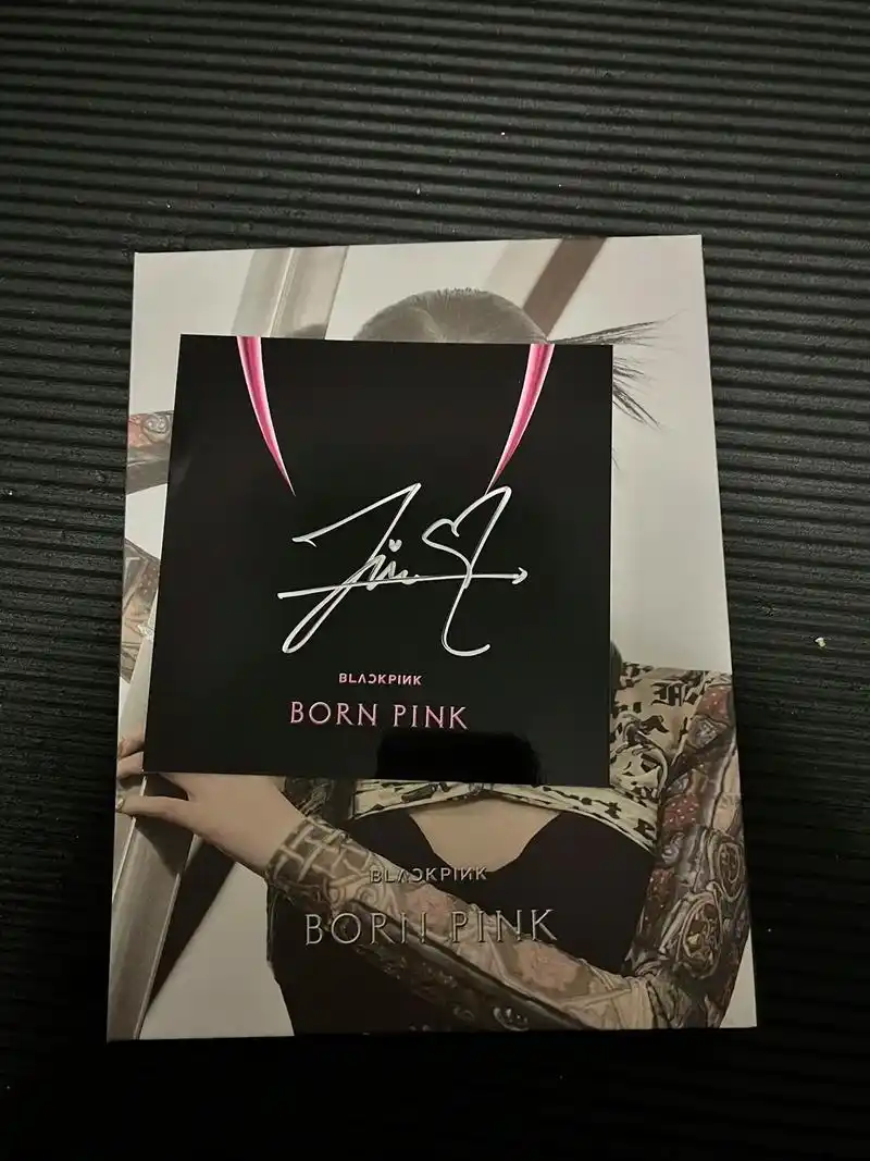 【出】金智秀美网签名.280包带单封和小卡#出卡 #blac - 抖音