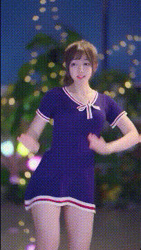 gif搞笑段子:美女,对不起,我从小接受的教育,不允许我做这种事