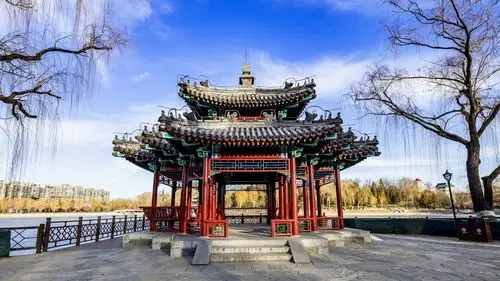 北京陶然亭公园的亭子(2)