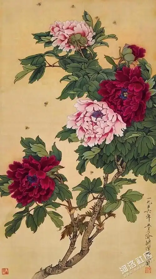 国色天香富贵典雅历代名家牡丹作品鉴赏