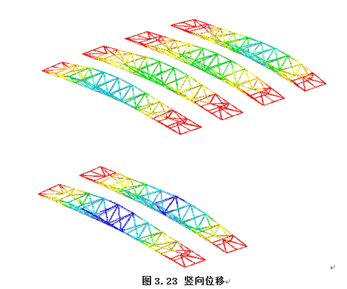 3.7张弦梁空中原位张拉状态