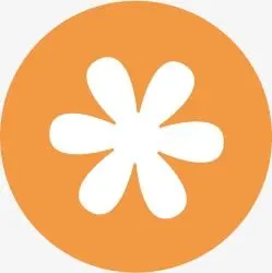 扁平化图标菊花符号