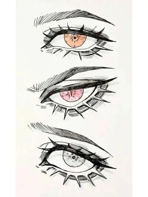 板绘素材|帅气的眼睛素材