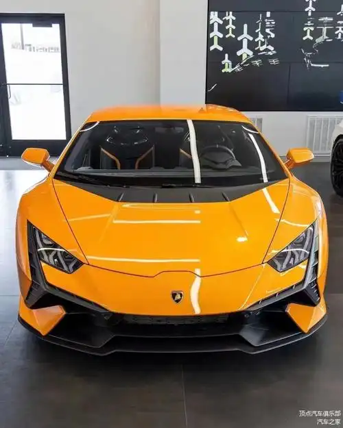 兰博基尼tecnica橙色现车