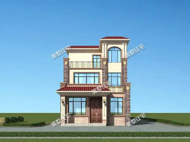 开间7米也能建别墅,5卧5卫很实用,主体29万开建还犹豫什么呢?