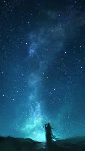 内容简介 古风系唯美星空风景,璀璨迷人的星空,古风系的背景