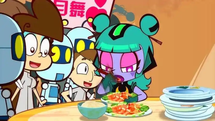 开心超人联盟:星影带着月舞暴饮暴食,降低人气指数!