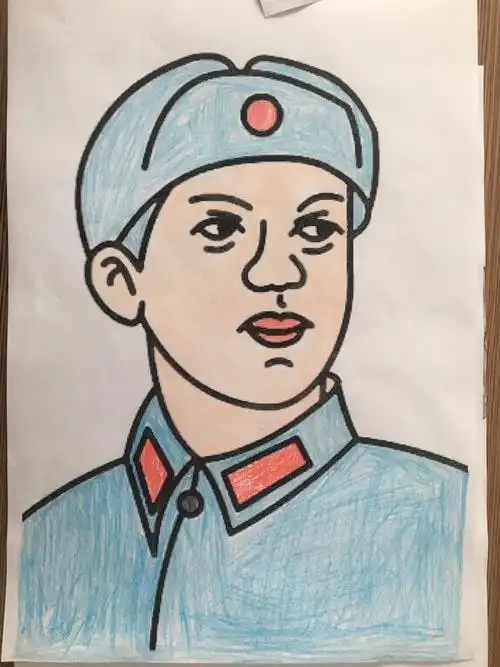 英雄人物画像 英雄人物画像简笔画