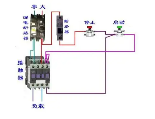 电工接线图 (实物)
