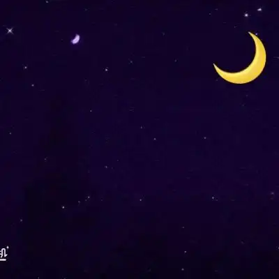 夜幕降临悲伤唯美头像紫色系插图头像