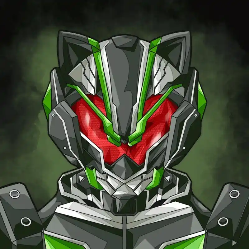 不过联动金木研我是想不到的 #假面骑士# #头像# #动漫# #微信头像