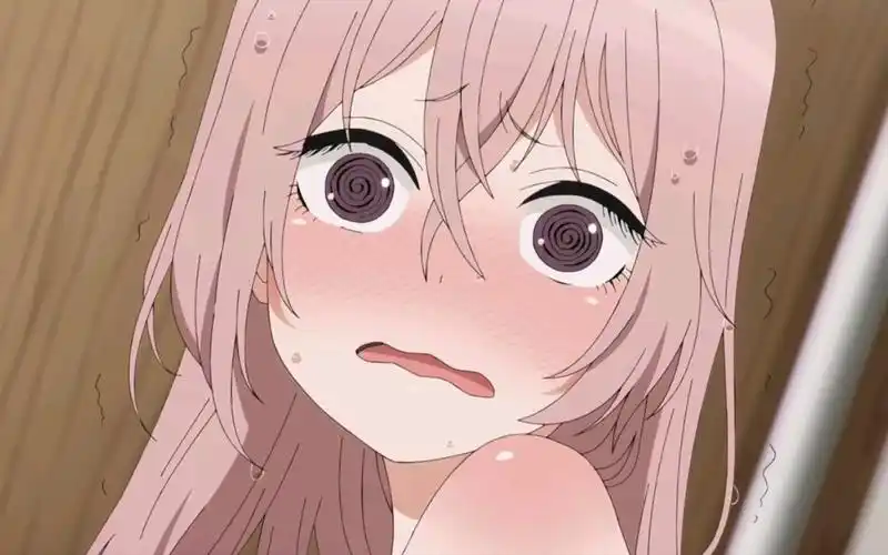 来看看动漫中的美少女脸红