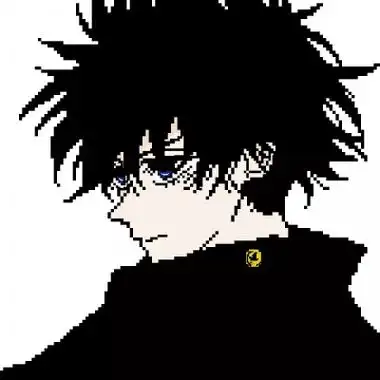 像素风男头像个性简约手绘像素风