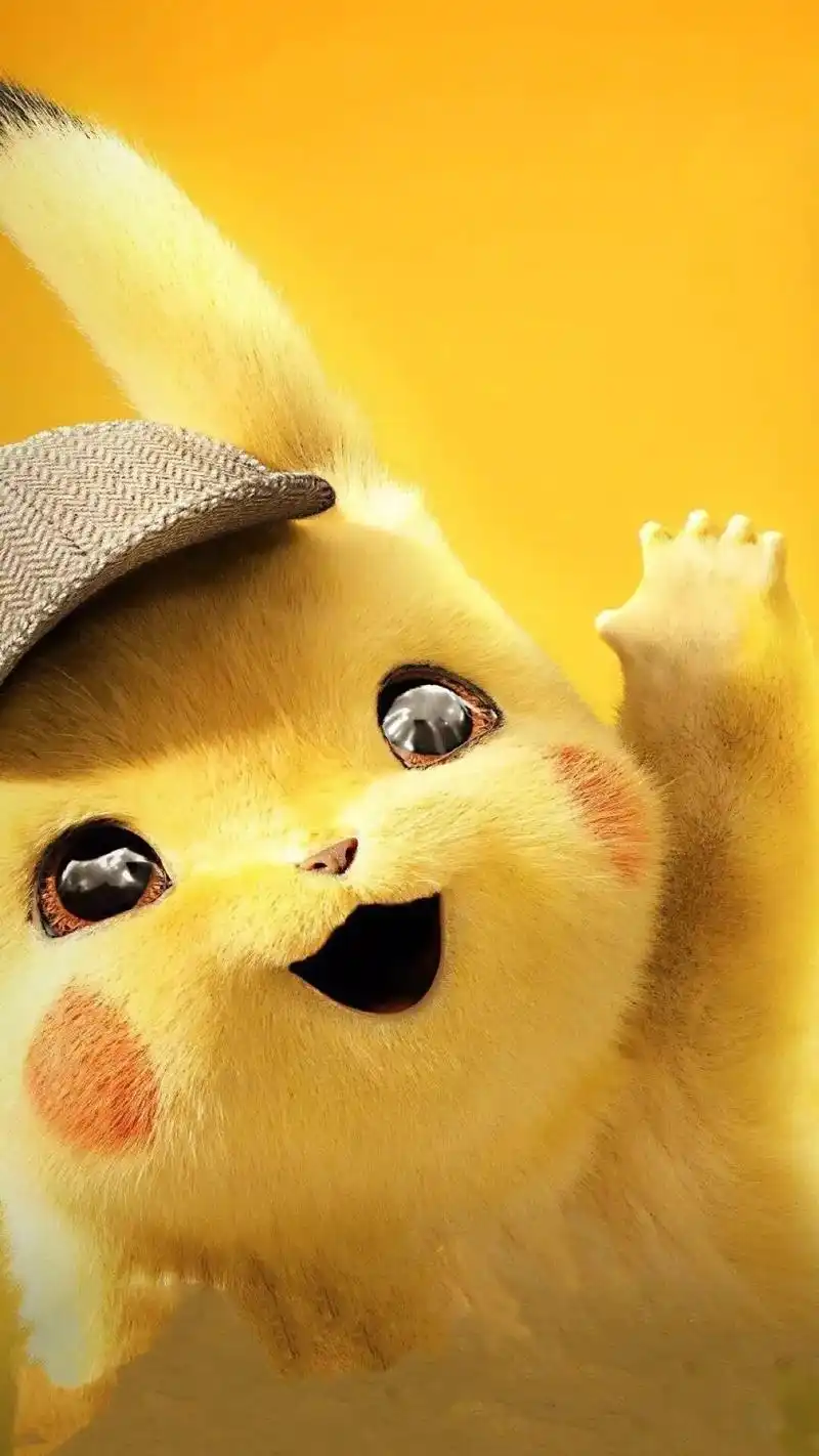 特别可爱的皮卡丘@抖音小助手 @dou 小助手 #壁纸 #壁 - 抖音