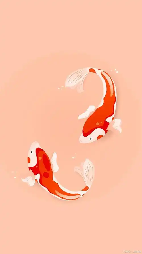 神秘的锦鲤尾巴:象征好运和美丽的神奇力量,进来沾点好运吧