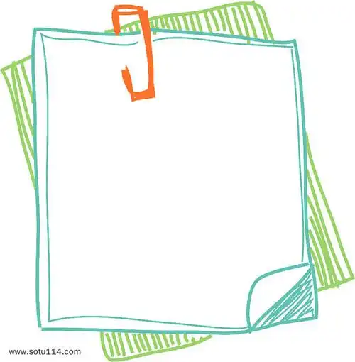 14:38:35简笔曲别信纸手绘边框插画·启·同采自www
