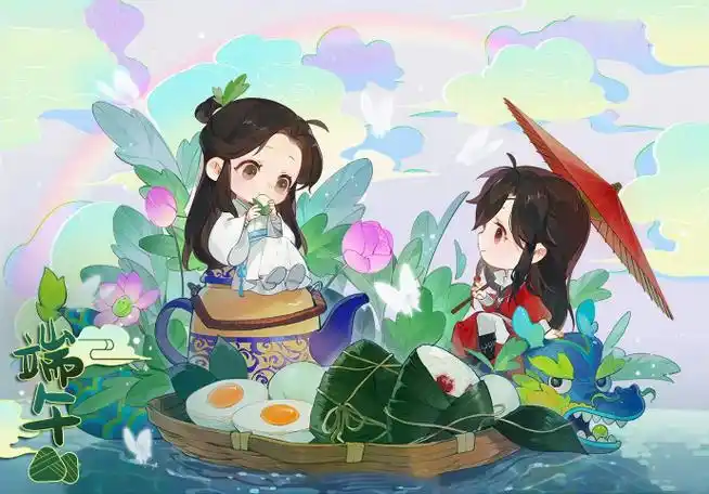 天官赐福漫画超话#天官赐福#官方q版#花怜#绝绝子