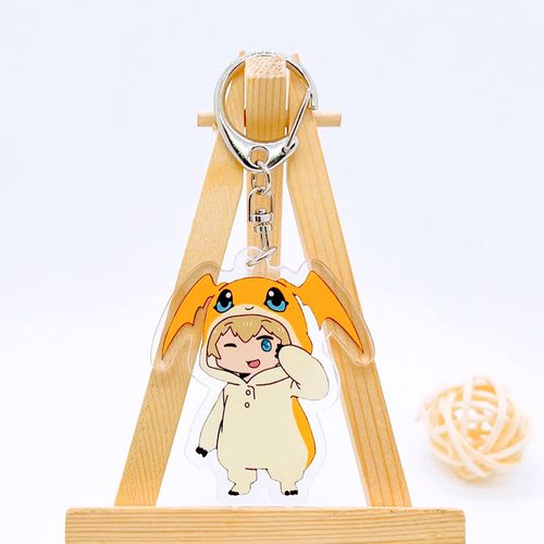 动漫周边亚克力数码宝贝大冒险钥匙扣八神太一石田大和素娜挂件