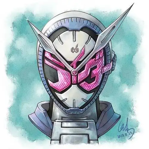 一组超酷的假面骑士头像,你都认识吗?