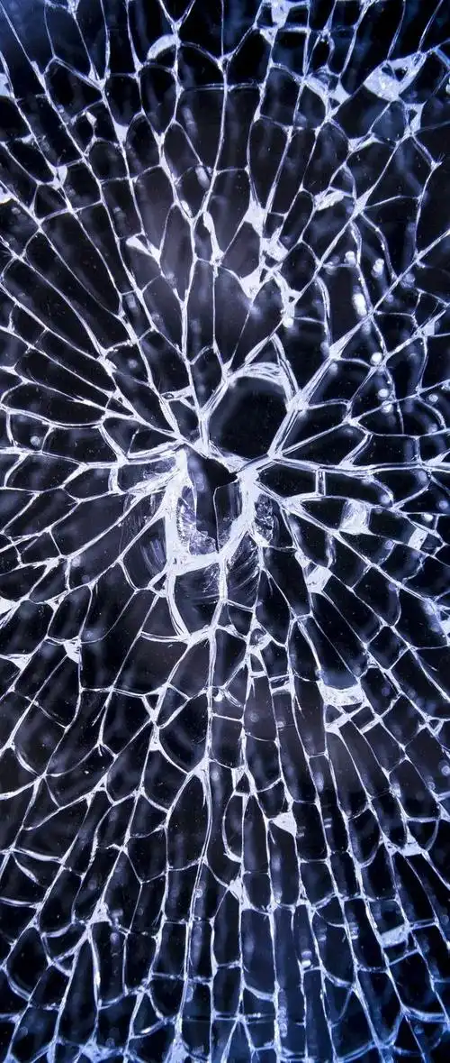 壁纸@碎屏效果壁纸,以假乱真