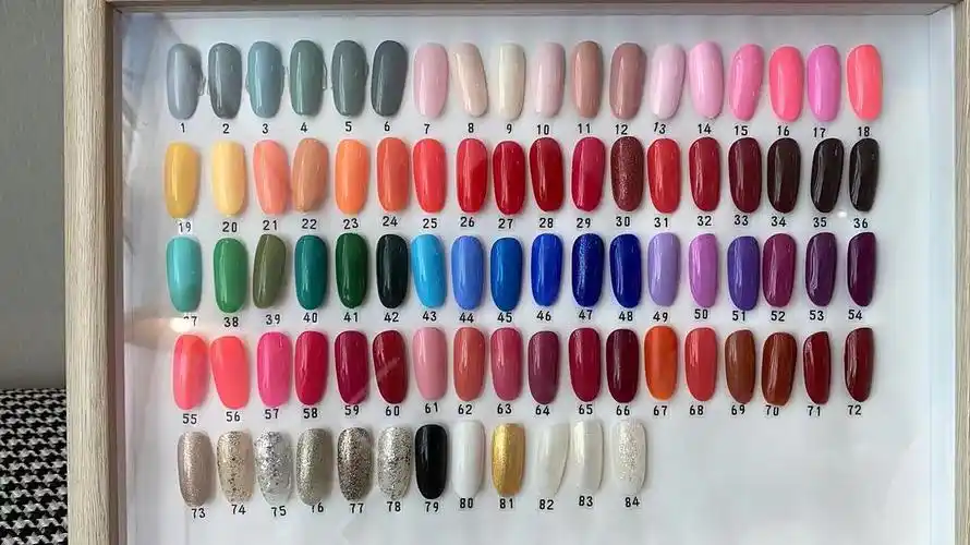 仙女们纯色美甲哪个色