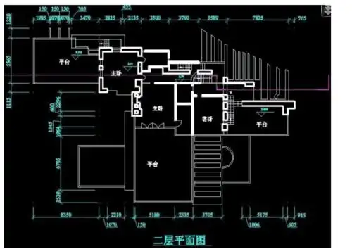 流水别墅设计图纸及数据